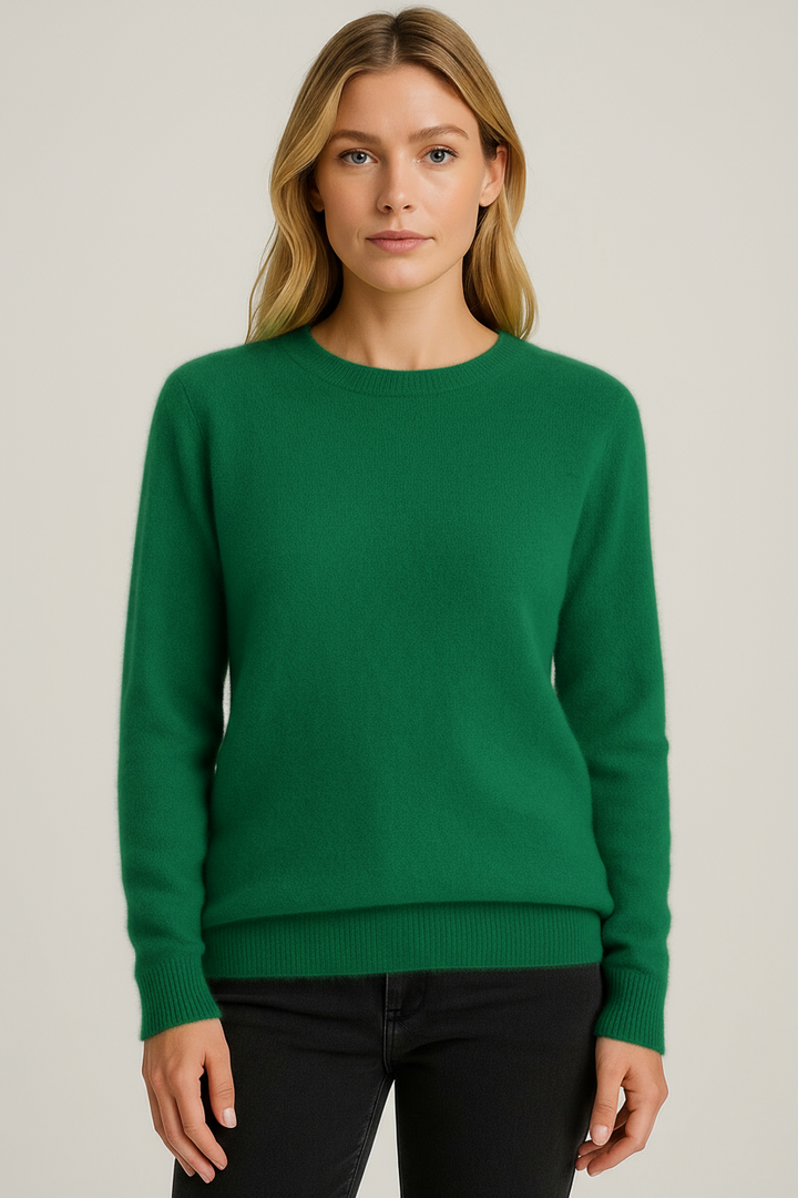 Sally | Women Classic Knit Crewneck Sweater