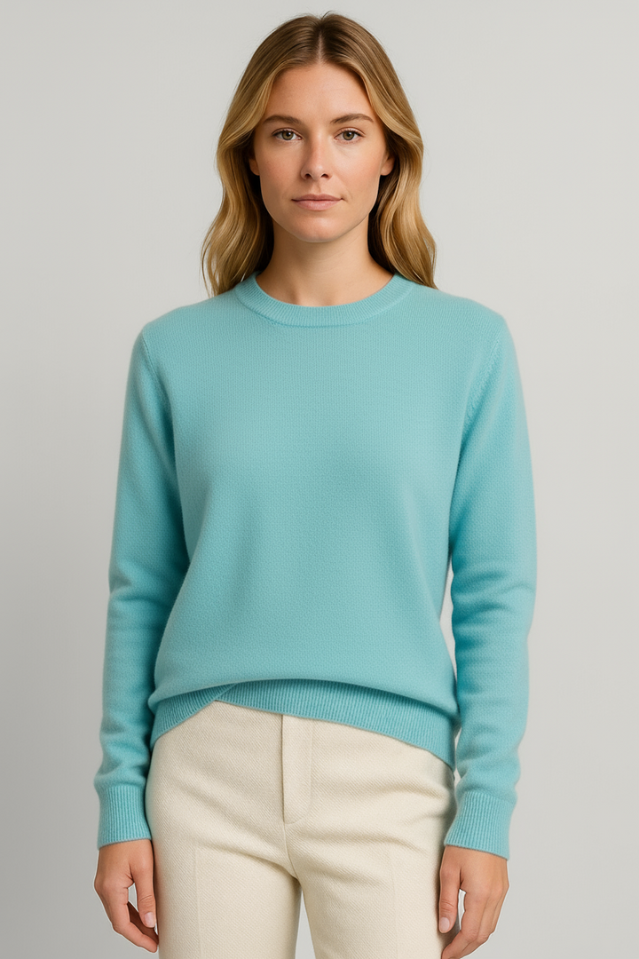 Sally | Women Classic Knit Crewneck Sweater