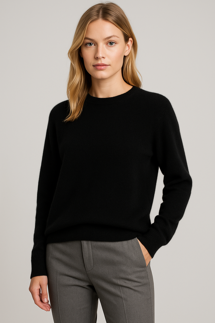 Sally | Women Classic Knit Crewneck Sweater