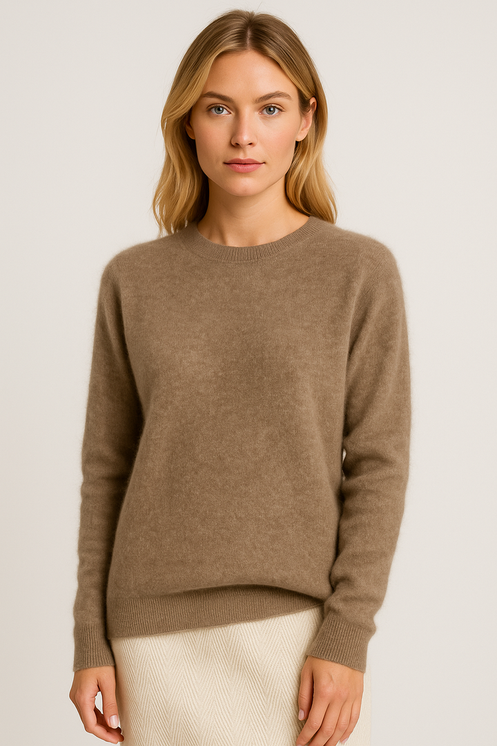 Sally | Women Classic Knit Crewneck Sweater