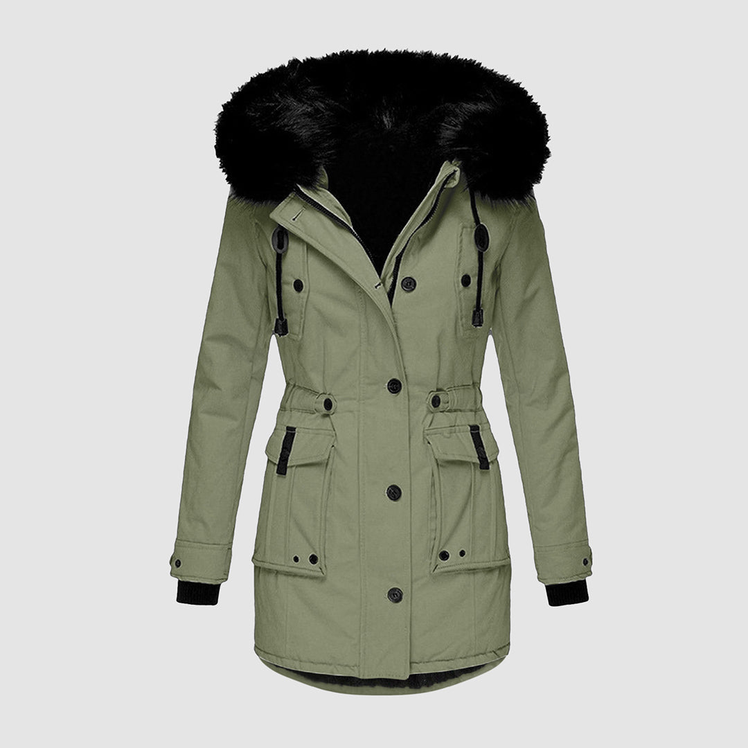 Aurea | Women Hooded Quilted Padded Jacket
