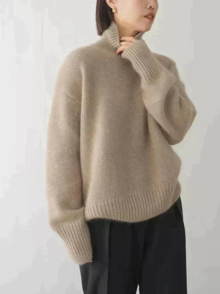 Dolores | Women Oversized Turtleneck Sweater