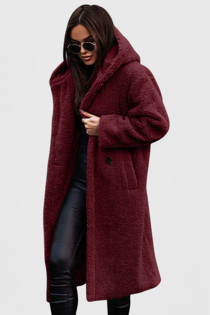 Lisette | Women Hooded Teddy Coat