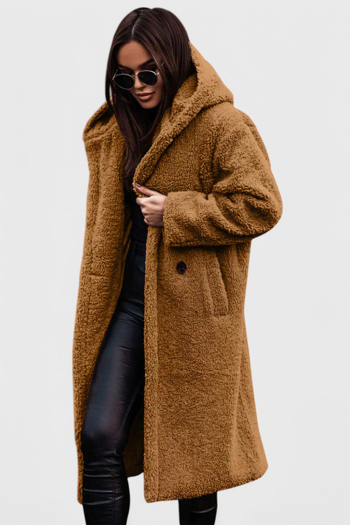 Lisette | Women Hooded Teddy Coat