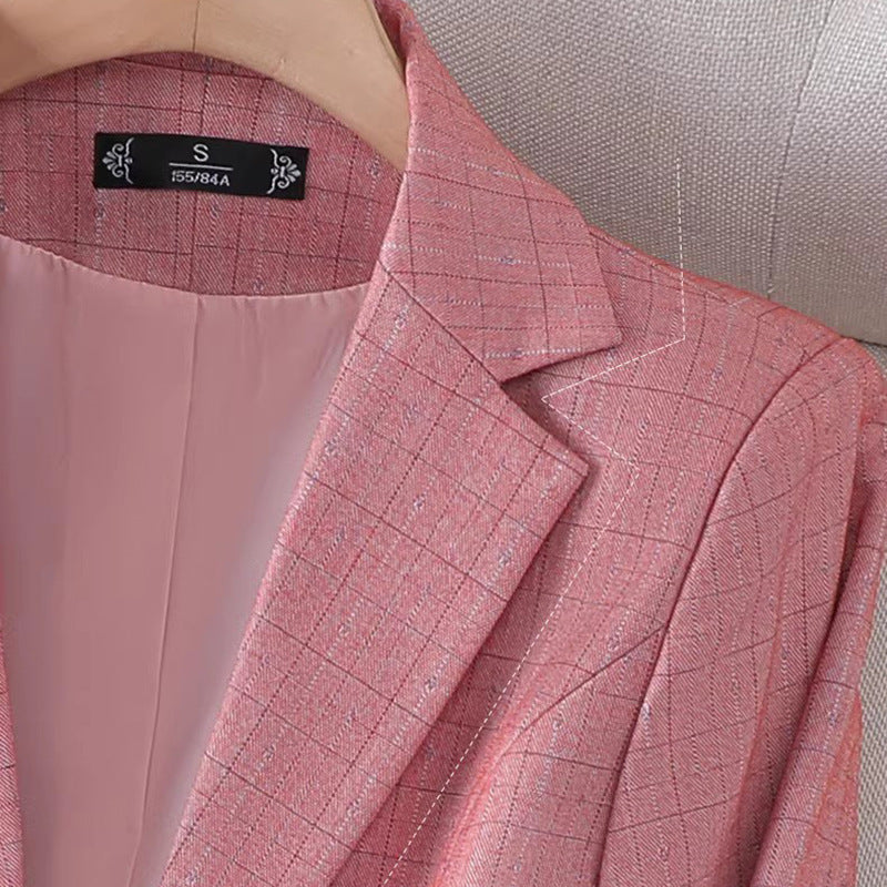 Agda | Women Check Blazer