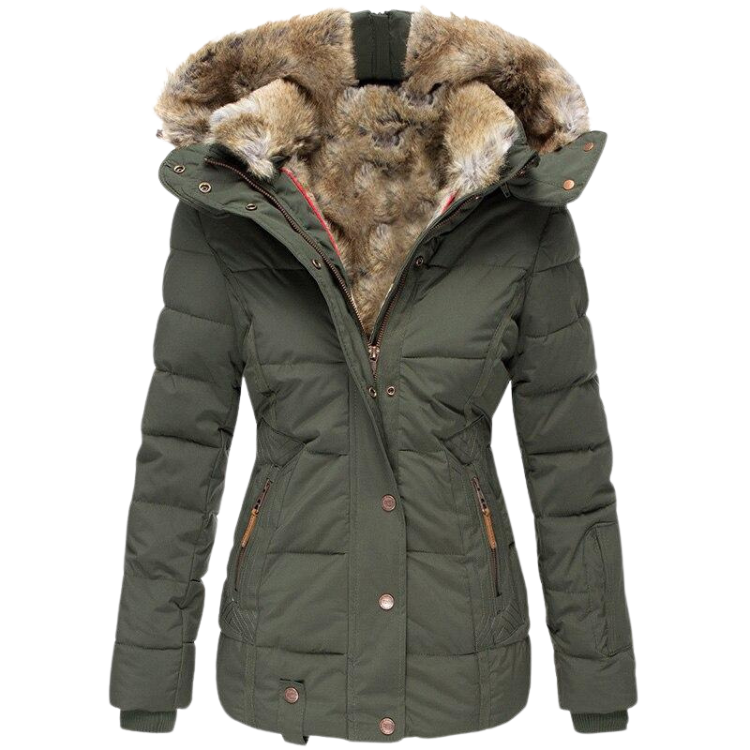 Marielle | Women Fur Hood Puffer Jacket
