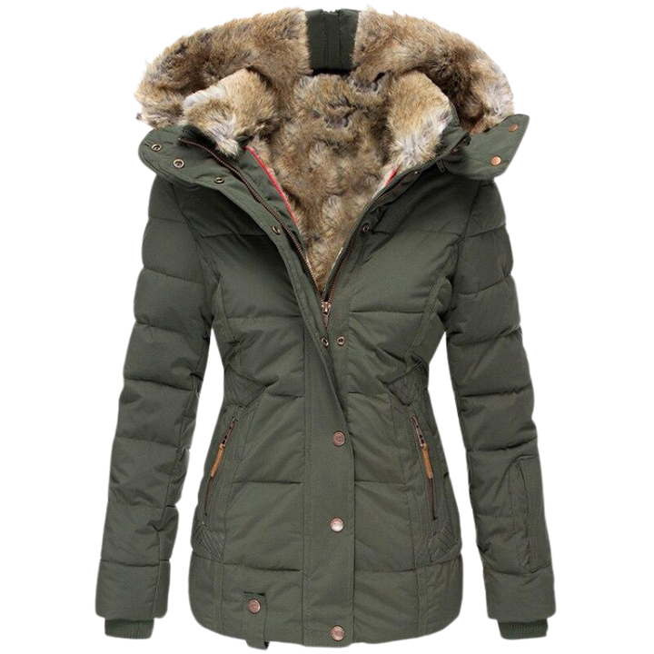 Marielle | Women Fur Hood Puffer Jacket