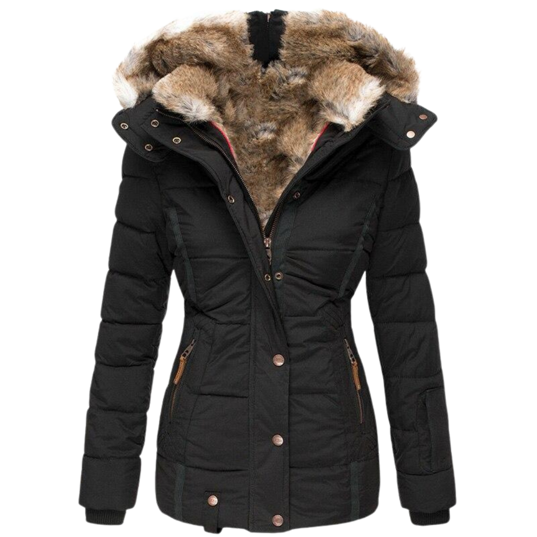 Marielle | Women Fur Hood Puffer Jacket