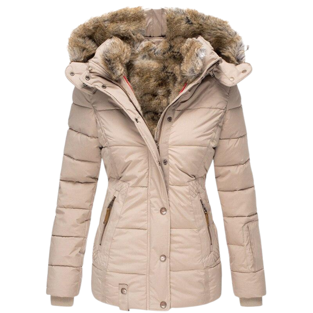 Marielle | Women Fur Hood Puffer Jacket