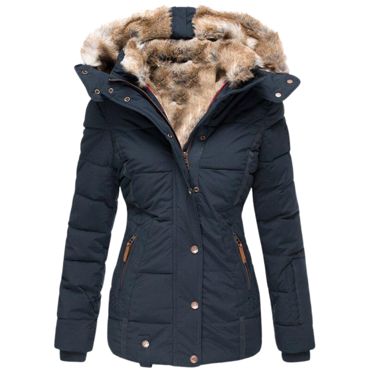 Marielle | Women Fur Hood Puffer Jacket