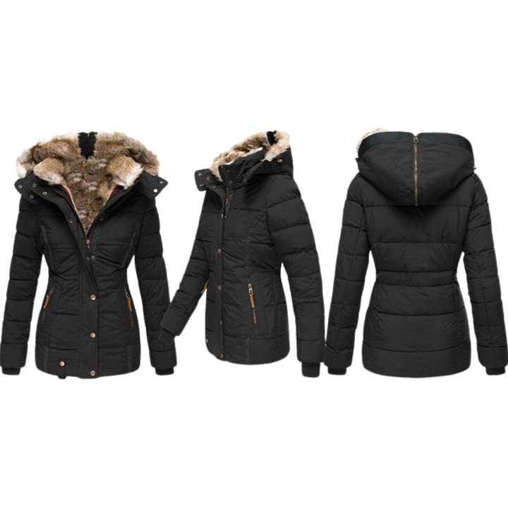 Marielle | Women Fur Hood Puffer Jacket