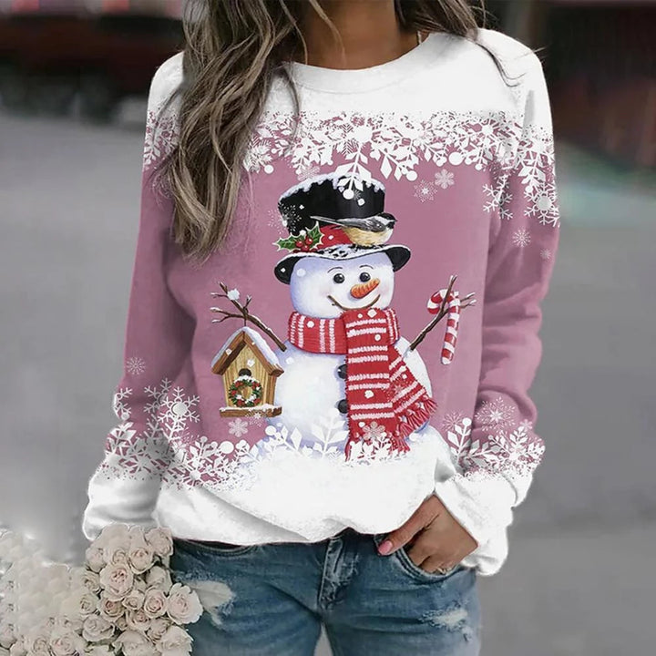 Ismay | Women Snowman Plus Size Christmas Jumper