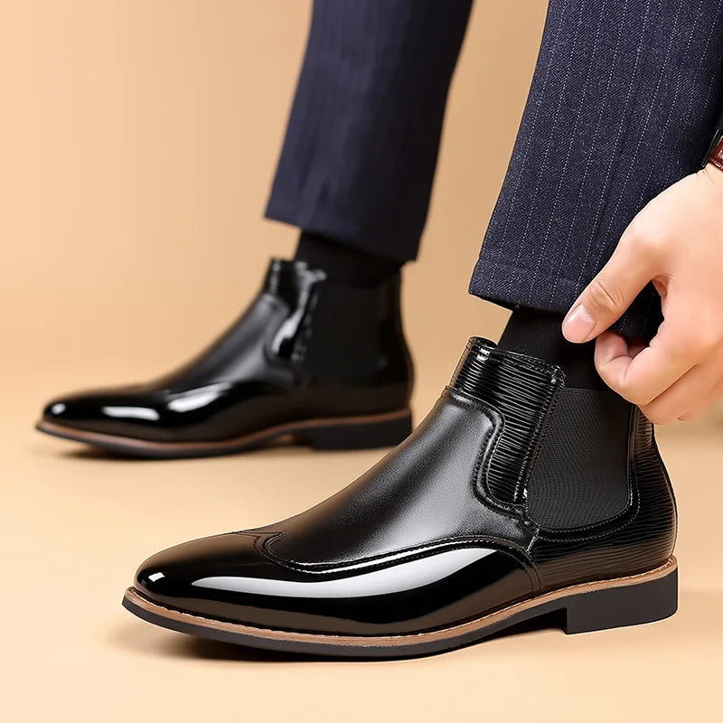 Sten | Men Wingtip Chelsea Boots