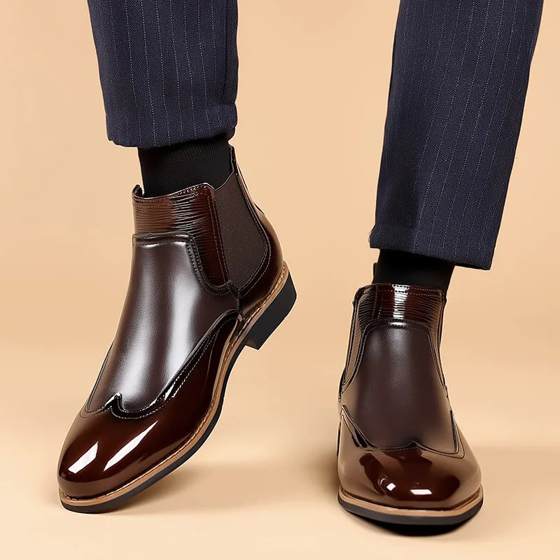 Sten | Men Wingtip Chelsea Boots