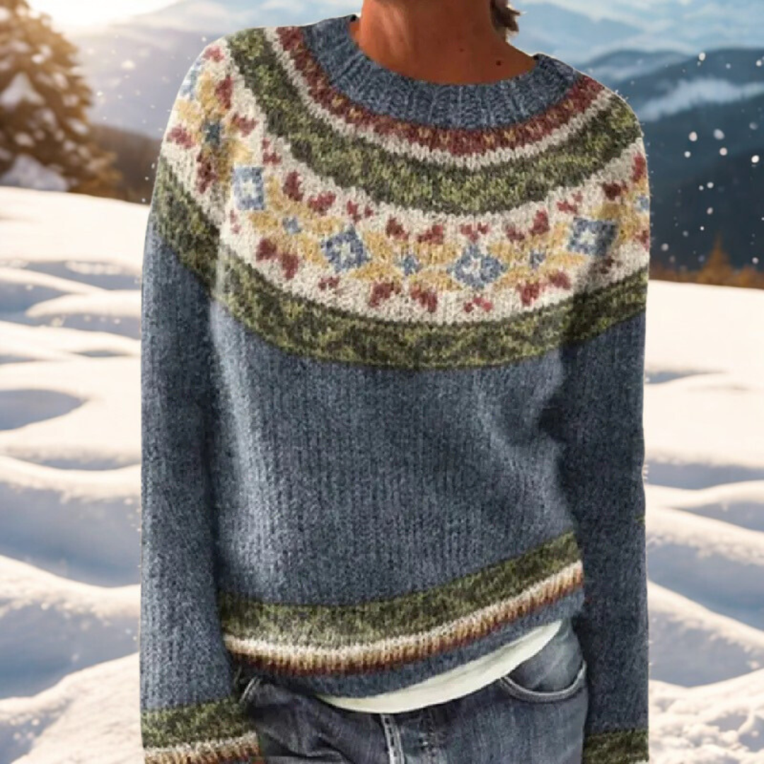Lulu | Women Fair Isle Sweater