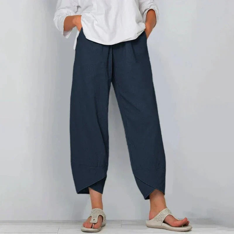 Marit | Women Wide Leg Cropped Pants