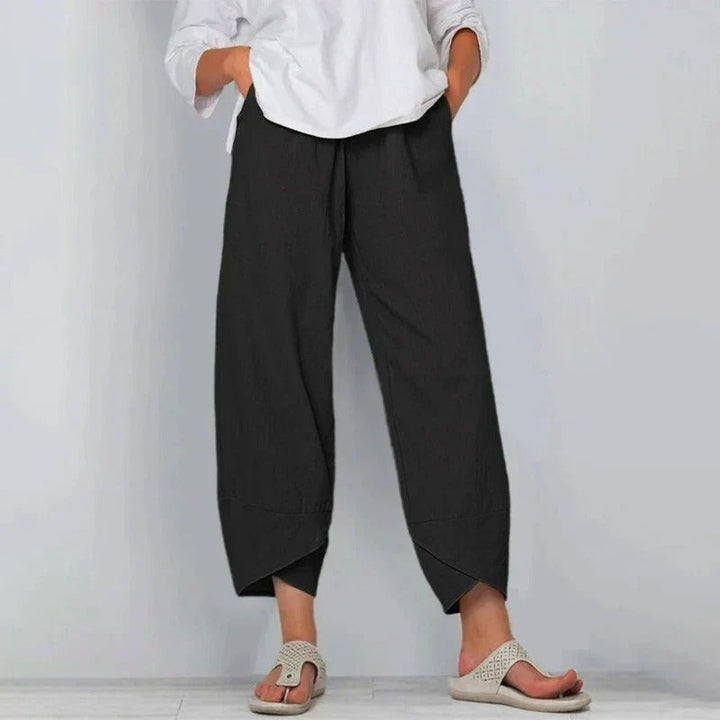 Marit | Women Wide Leg Cropped Pants