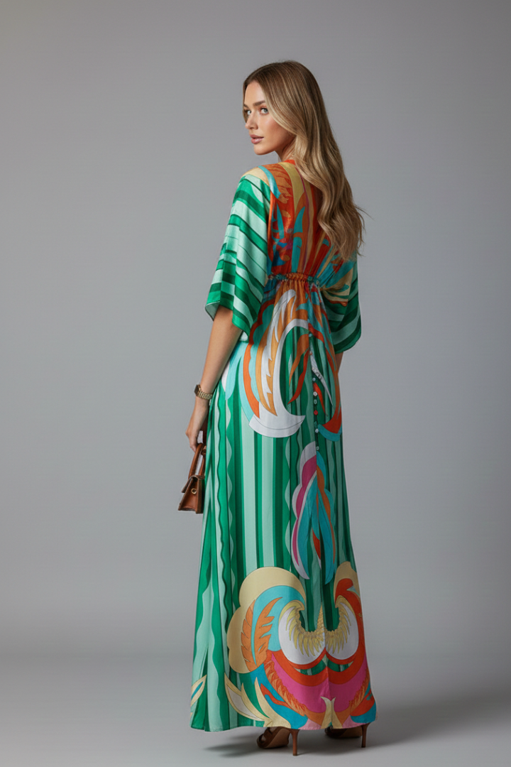 Circe | Women Bohemian Resort Maxi Dress