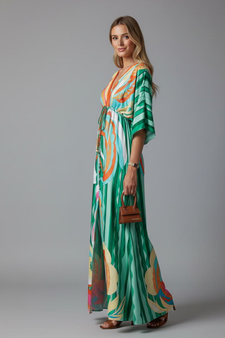 Circe | Women Bohemian Resort Maxi Dress