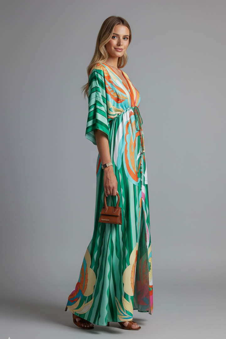 Circe | Women Bohemian Resort Maxi Dress