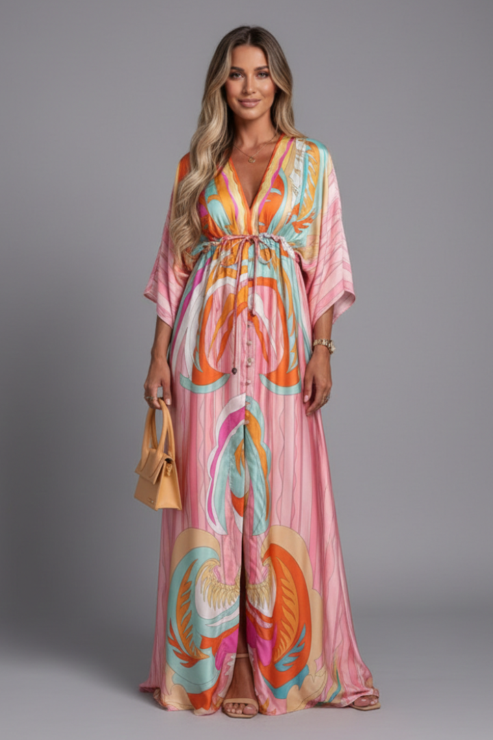 Circe | Women Bohemian Resort Maxi Dress