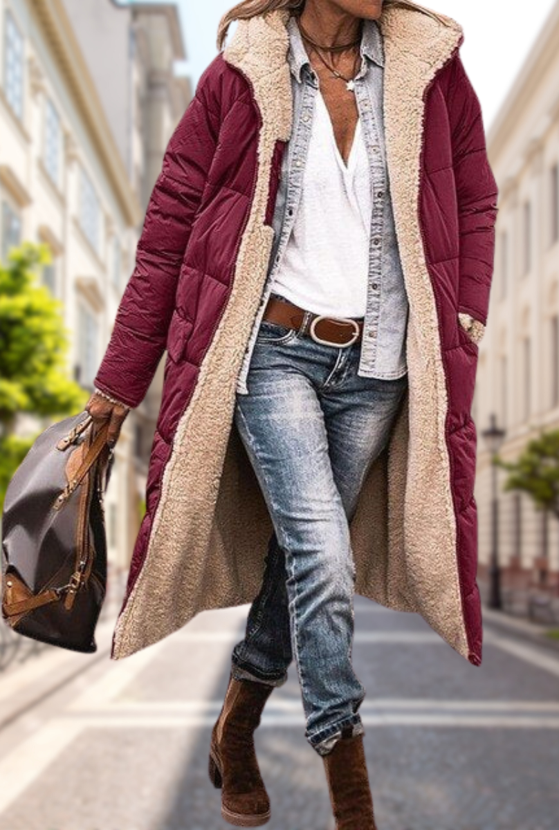 Yetta | Women Reversible Hooded Padded Jacket