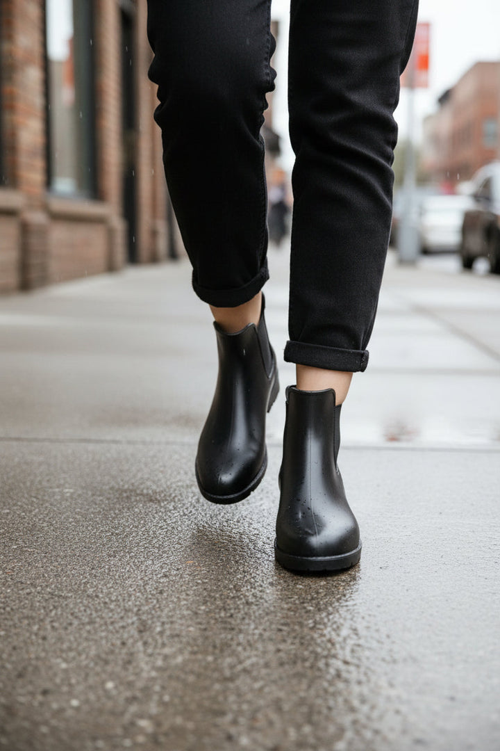 Solfrid | Women Pull On Black Boots