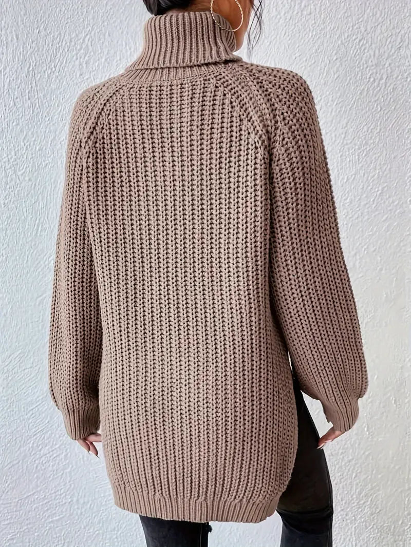 Lane | Women Chunky Knit Turtleneck