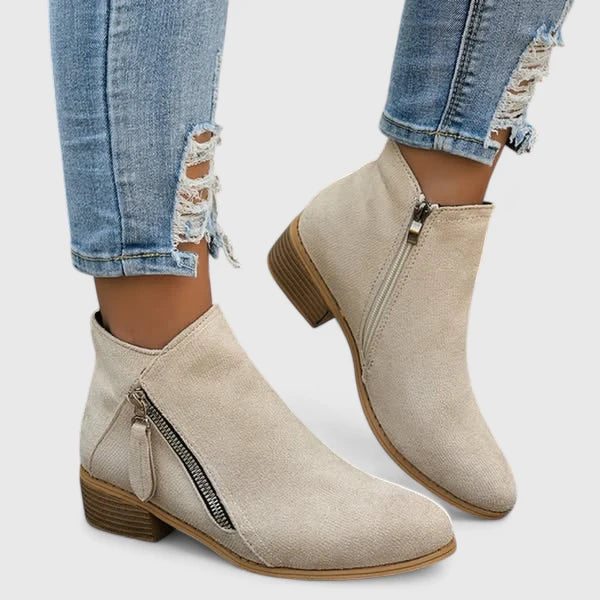 Wilma | Women Zip Ankle Boots