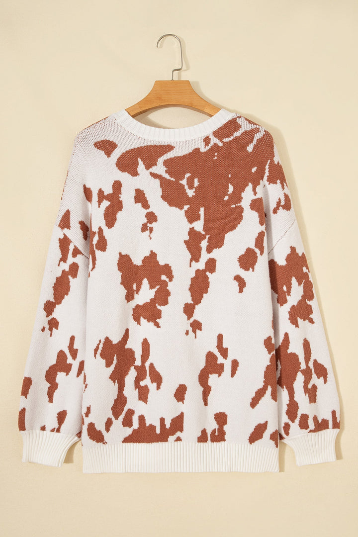 Hetty | Women Spotted Knit Sweater