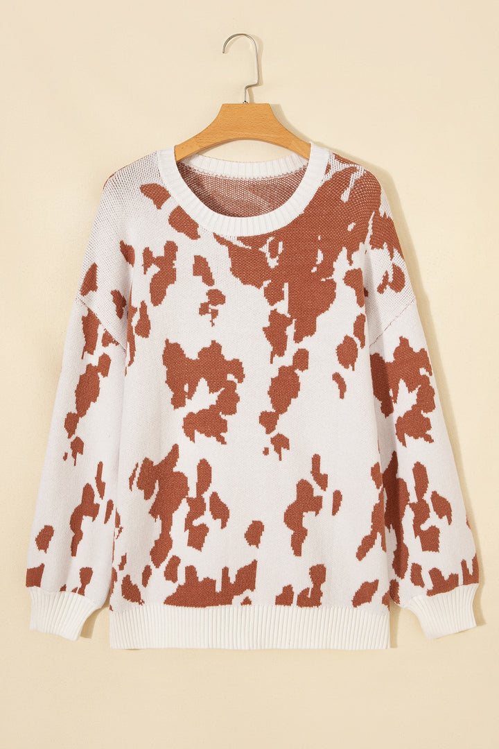 Hetty | Women Spotted Knit Sweater