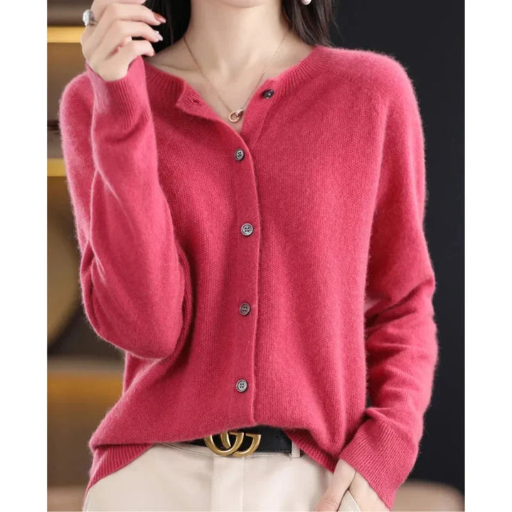 Lumi | Women Button Front Knit Cardigan