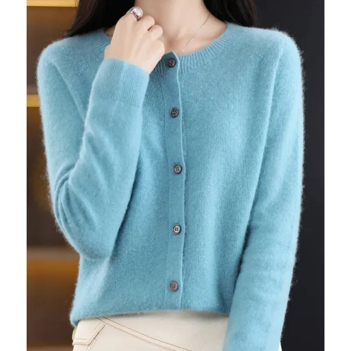 Lumi | Women Button Front Knit Cardigan