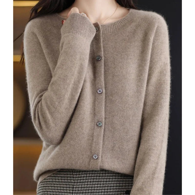 Lumi | Women Button Front Knit Cardigan