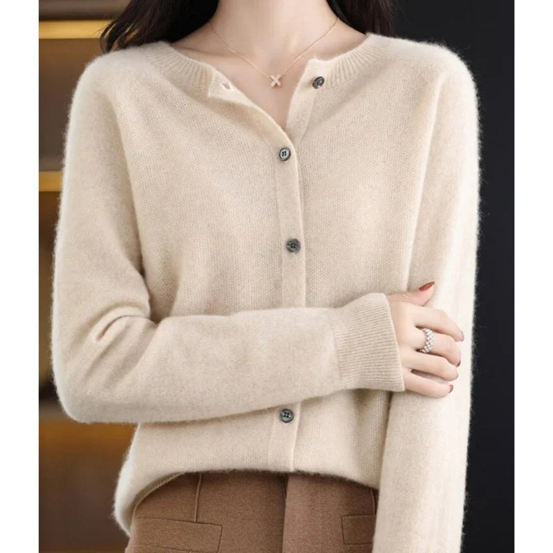 Lumi | Women Button Front Knit Cardigan