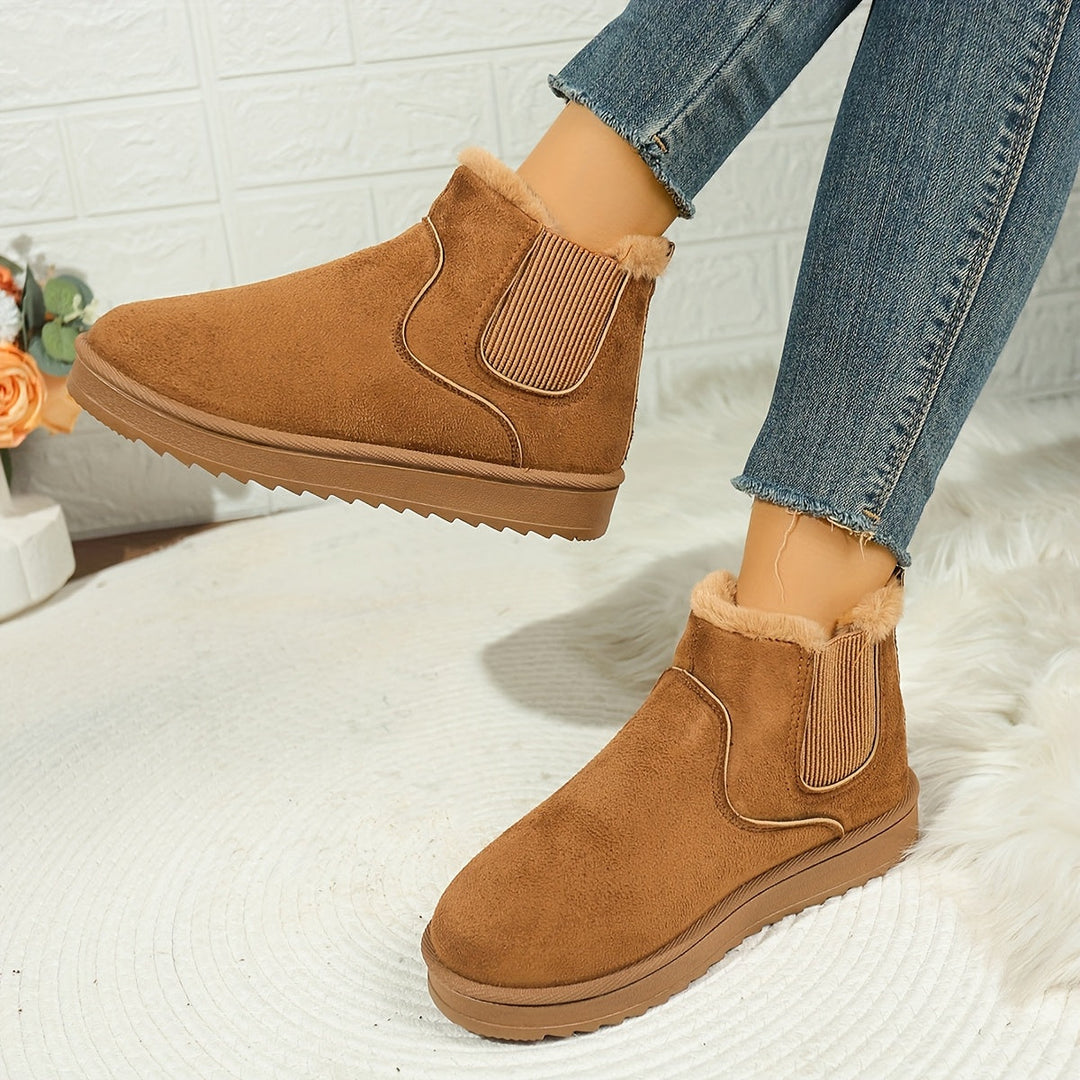 Reba | Women Lined Chelsea Ankle Boots