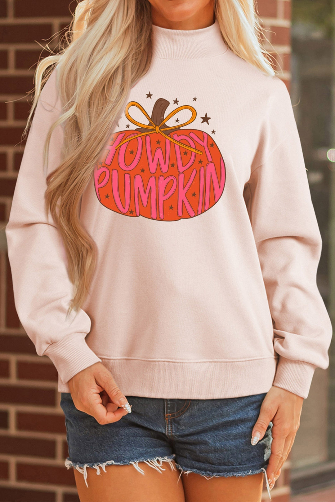 Marla | Women Pumpkin Graphic Sweater