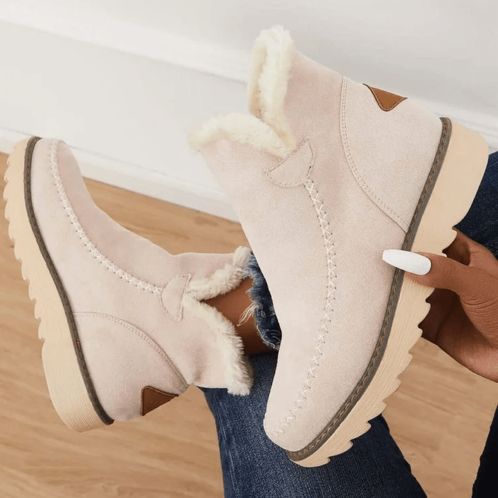 Kelsey | Women Platform Lined Ankle Boots