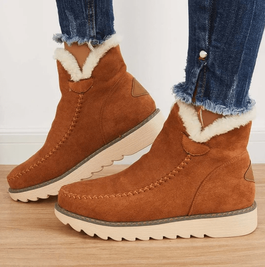 Kelsey | Women Platform Lined Ankle Boots