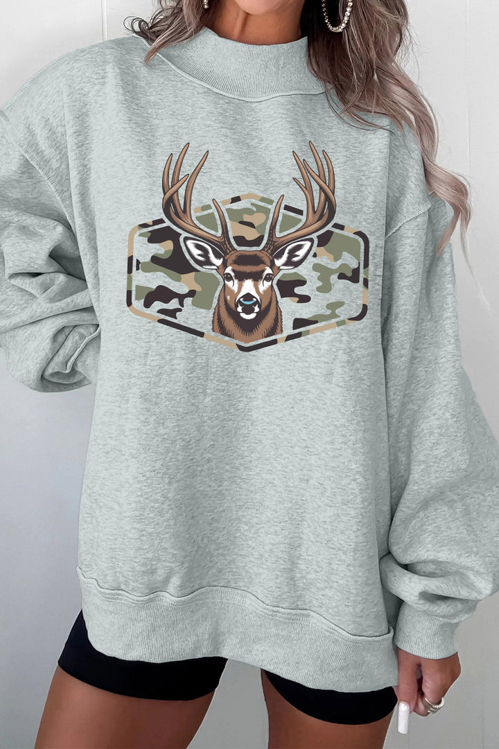 Bette | Women Deer Graphic Sweater