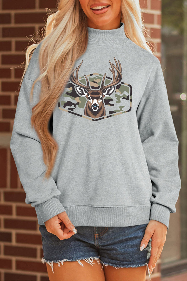 Bette | Women Deer Graphic Sweater