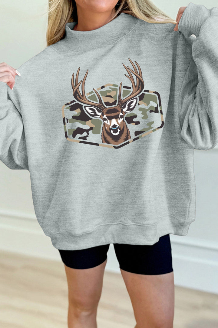 Bette | Women Deer Graphic Sweater