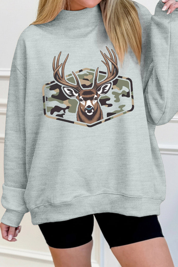 Bette | Women Deer Graphic Sweater