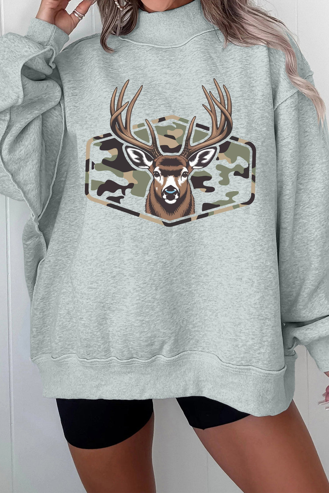 Bette | Women Deer Graphic Sweater