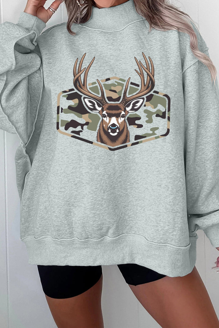 Bette | Women Deer Graphic Sweater
