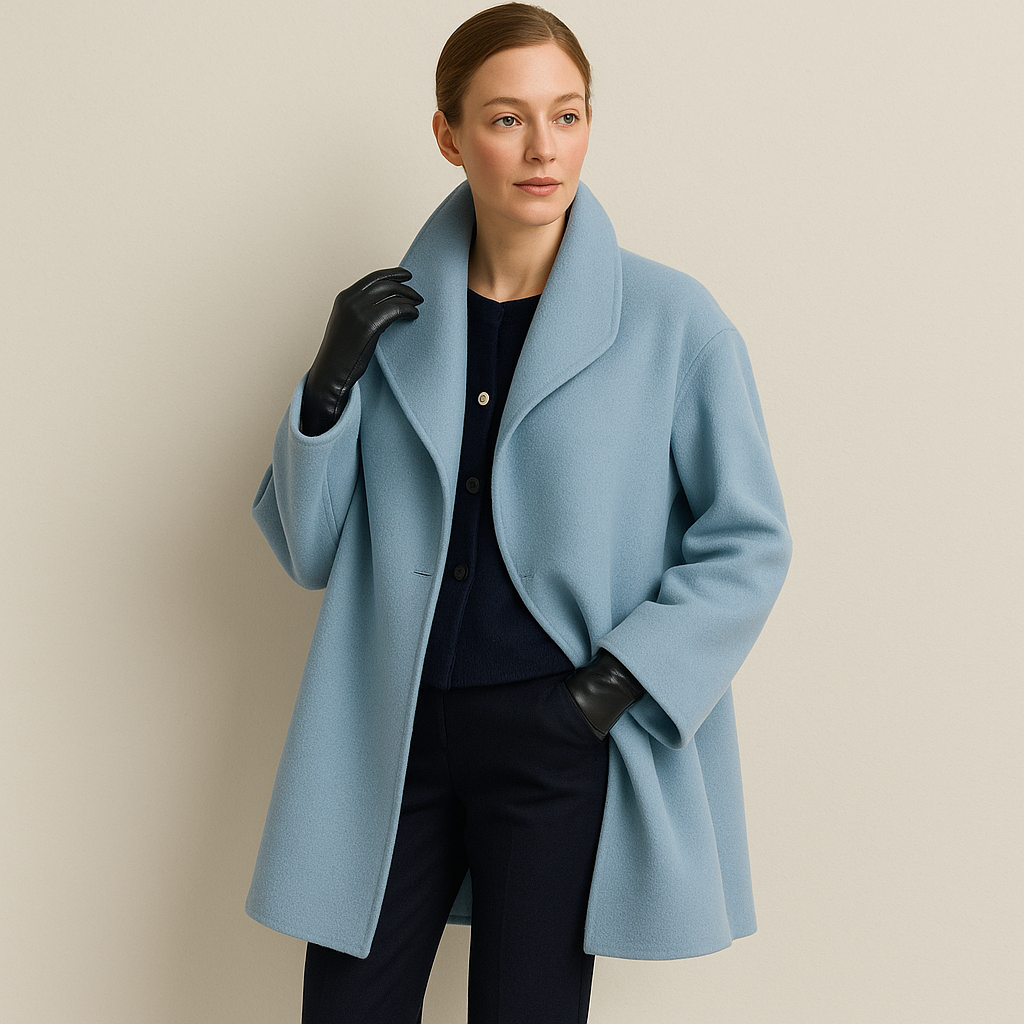 Tillie | Women Stand Collar Wool Coat