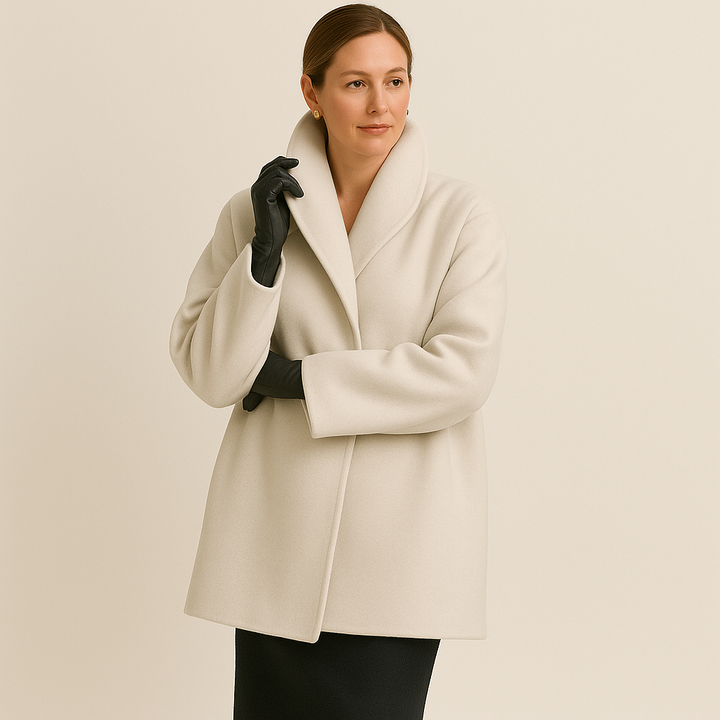 Tillie | Women Stand Collar Wool Coat