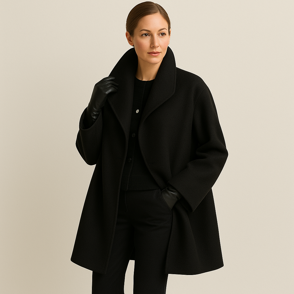 Tillie | Women Stand Collar Wool Coat