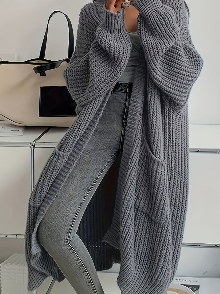 Kjersti | Women Chunky Knit Longline Cardigan