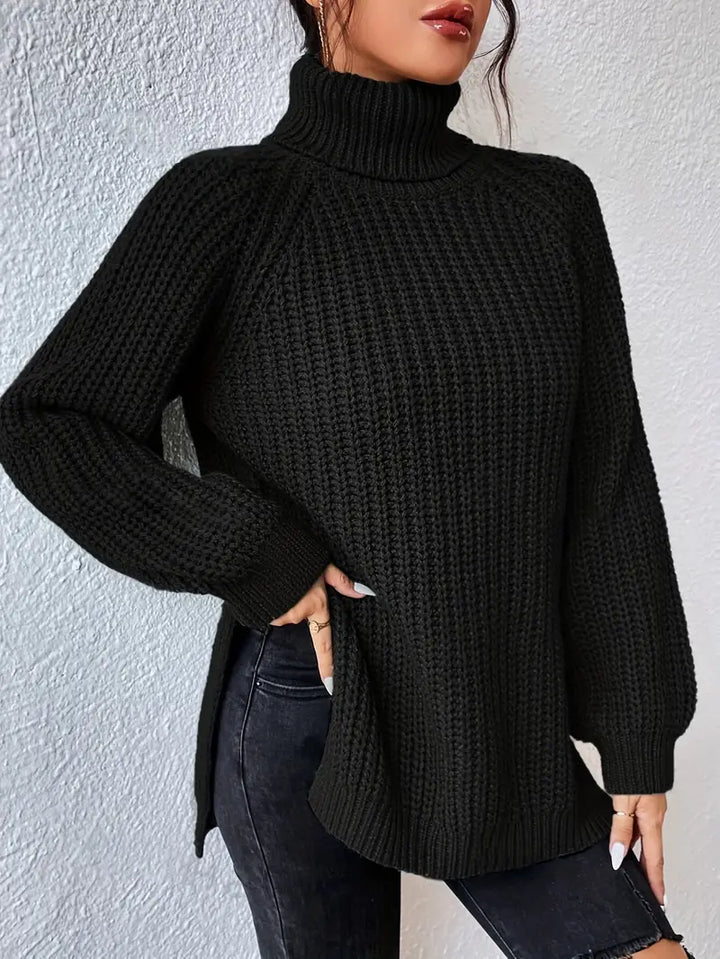 Lane | Women Chunky Knit Turtleneck